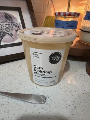 Corn & Shrimp Chowder, Corn & Shrimp