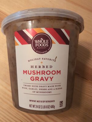Mushroom Gravy, Mushroom