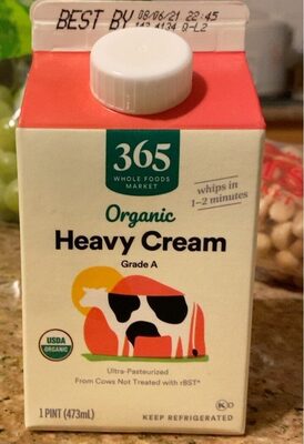Organic Heavy Cream