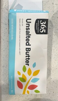 Unsalted Butter, Unsalted