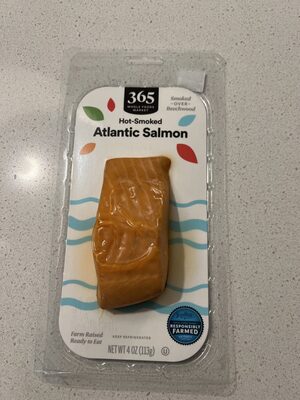 Hot Smoked Atlantic Salmon, Hot Smoked