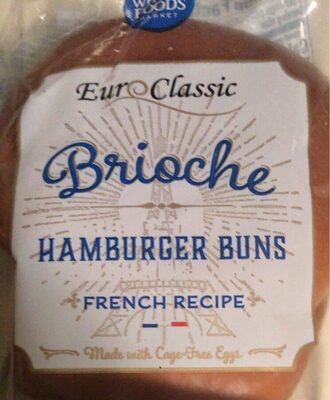 Brioche Hamburger Buns, Brioche