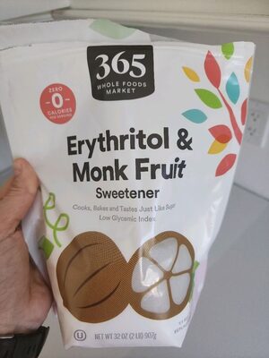 Erythritol & Monk Fruit Sweetener, Erythritol & Monk Fruit