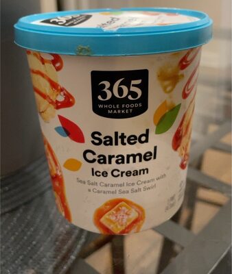 Salted Caramel Sea Salt Caramel Ice Cream With A Caramel Sea Salt Swirl, Salted Caramel