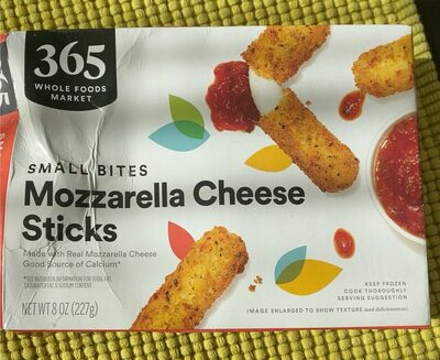 Mozzarella Cheese Small Bites Sticks, Mozzarella Cheese