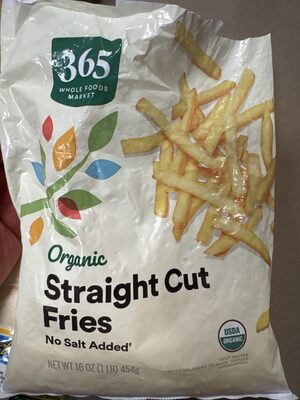 Organic Straight Cut Fries