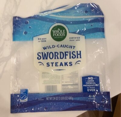 Wild-Caught Swordfish Steaks