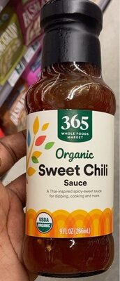 Sweet Chili Organic Sauce, Sweet Chili