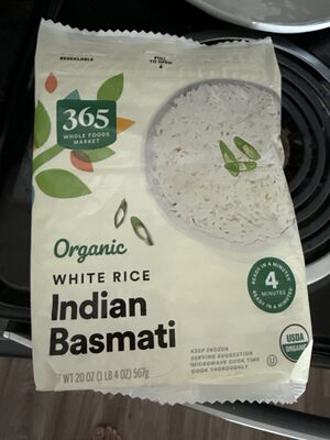 Indian Basmati White Rice, Indian Basmati
