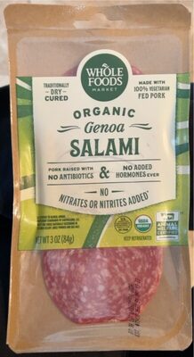 Genoa Organic Salami, Genoa