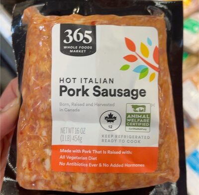 Hot Italian Pork Sausage, Hot Italian