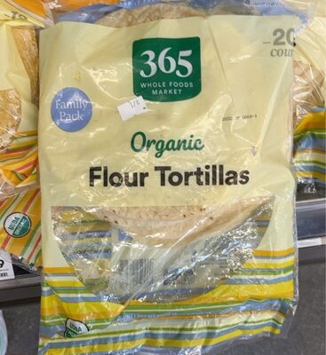Organic Flour Tortillas, Flour