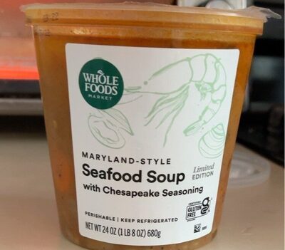 Maryland-Style Seafood Soup With Chesapeake Seasoning, Maryland-Style