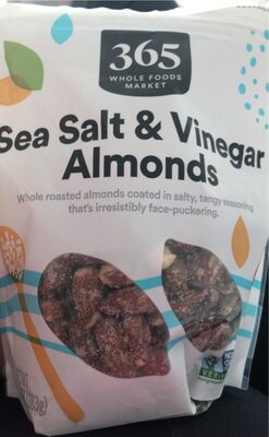 Sea Salt & Vinegar Almonds, Sea Salt & Vinegar