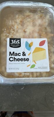 Mac & Cheese Elbow Pasta With Cheese, Mac & Cheese