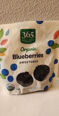 Sweetened Organic Blueberries, Sweetened