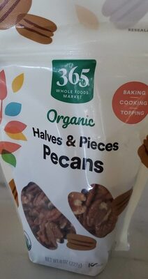 Organic Pecans Halves & Pieces