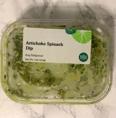 Whole Foods Market, Artichoke Spinach Dip