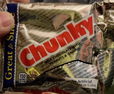 Chunky Milk Chocolate With Peanuts & Raisins, 4.25 Oz