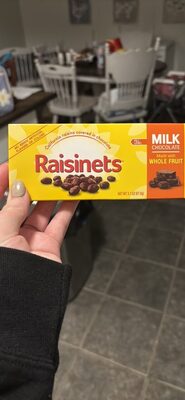 Milk Chocolate California Raisins Covered In Chocolate, Milk Chocolate
