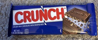 Creamy Milk Chocolate With Crisped Rice Bar, Creamy Milk